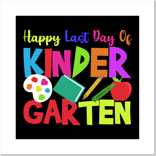 Kindergarten Last Day of School Wall Art by CreativeGiftShop